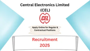 CEL Recruitment
