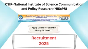 CSIR NIScPR