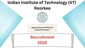 IIT Roorkee Recruitment